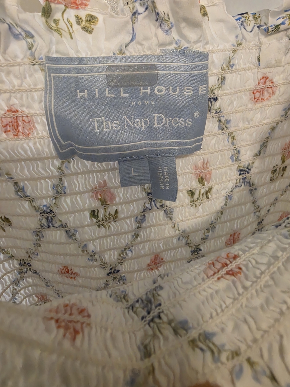 Hill House Home Ellie Nap Dress In Butterfly Trellis - Picture 3 of 10